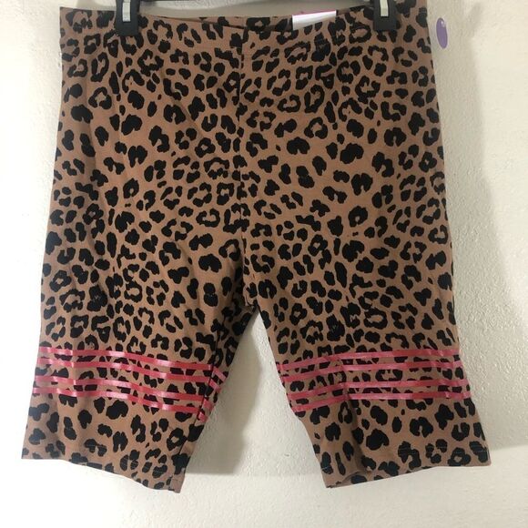 Flirtitude active leopard print leggings size XL - Picture 1 of 5